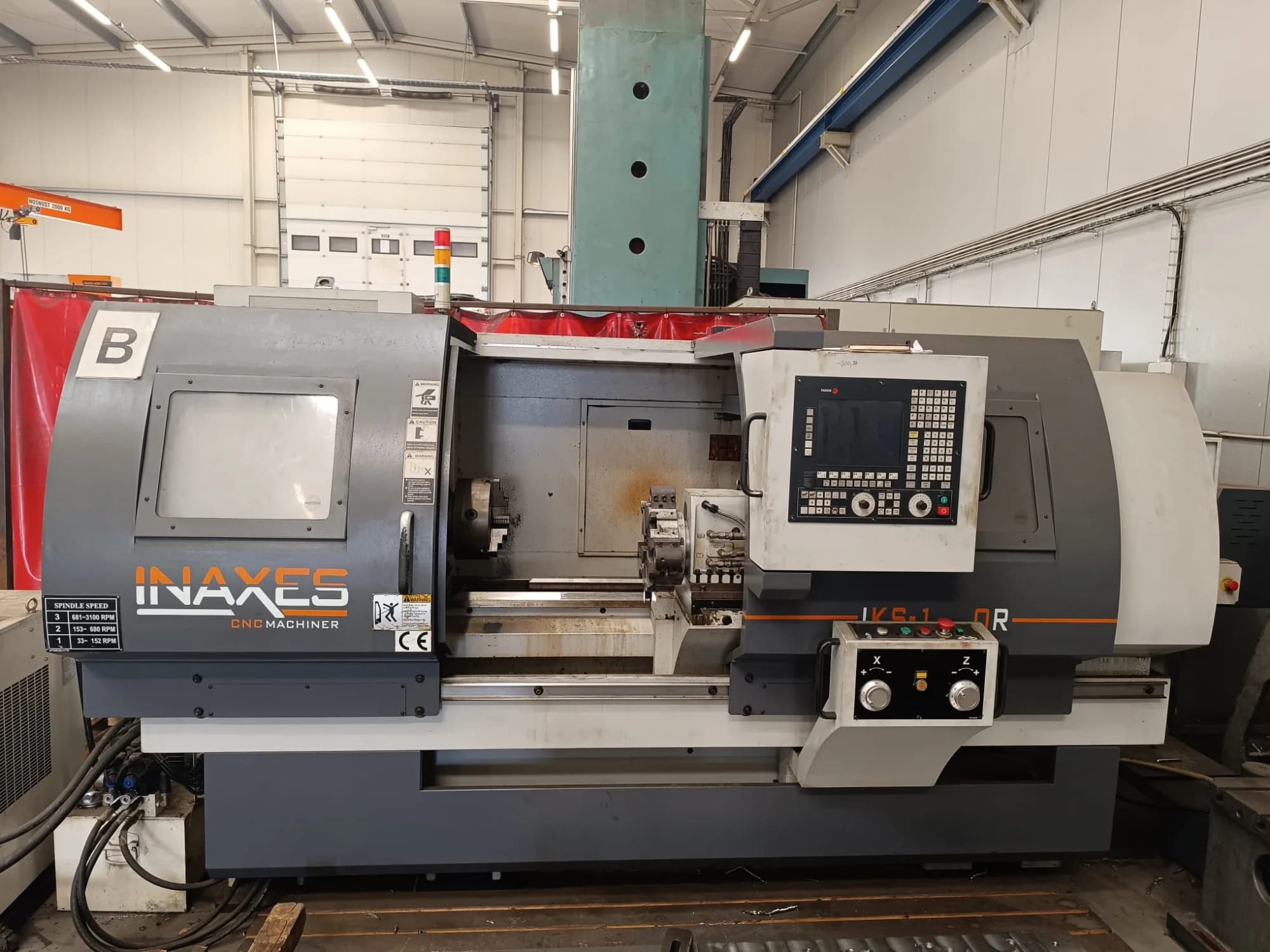 CNC soustruh INAXES IKS-1150R | Systém Fagor